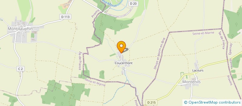 localisation de l'entreprise SCI DE MONTLEAN  DHUYS ET MORIN-EN-BRIE