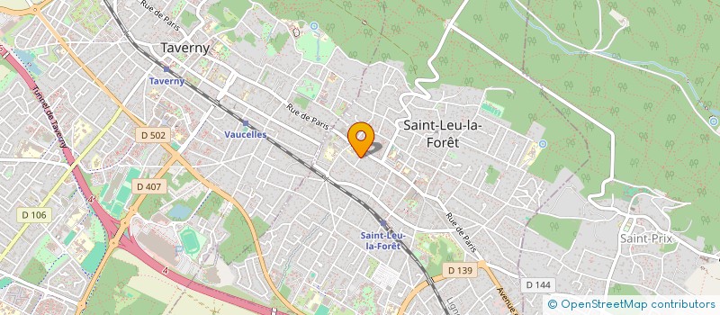 localisation de l'entreprise SCI DE MONTLIGNON  SAINT-LEU-LA-FORET