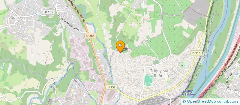 localisation de l'entreprise SCI DE MONTLIPPE  GRIGNY