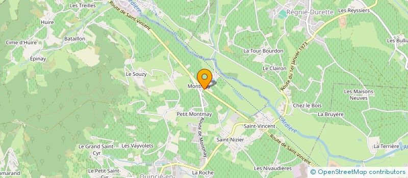 localisation de l'entreprise SCI DE MONTMERON  LANTIGNIE