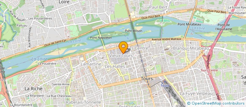 localisation de l'entreprise SCI DE MONTMORENCY  TOURS