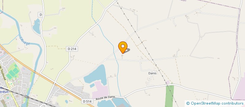 localisation de l'entreprise SCI DE MONTOULIEU à SAVERDUN