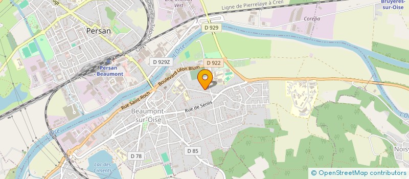 localisation de l'entreprise SCI DE MONTPEREUX  PARMAIN