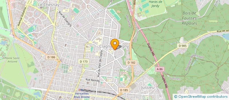 localisation de l'entreprise SCI DE MONTREUIL à VERSAILLES