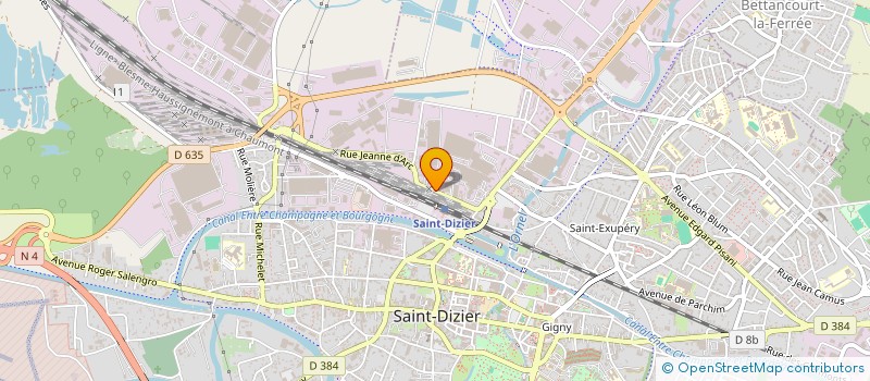localisation de l'entreprise SCI DE MONTROL à SAINT-DIZIER