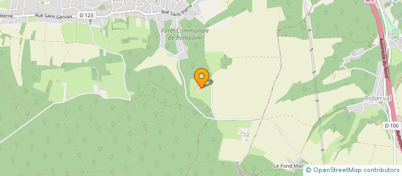 localisation de l'entreprise SCI DE MONTVINET  PONTPOINT