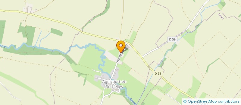 localisation de l'entreprise SCI DE MORANZY  AGNICOURT-ET-SECHELLES