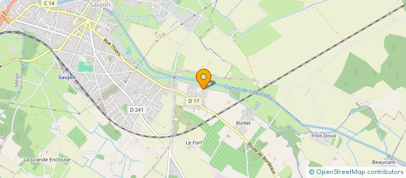 localisation de l'entreprise SCI DE MORGARD  LE CHAY