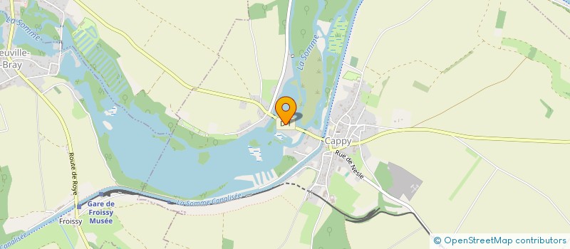 localisation de l'entreprise SCI DE MORINIE  CAPPY