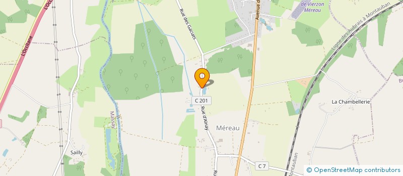 localisation de l'entreprise SCI DE MOSCOU  MEREAU