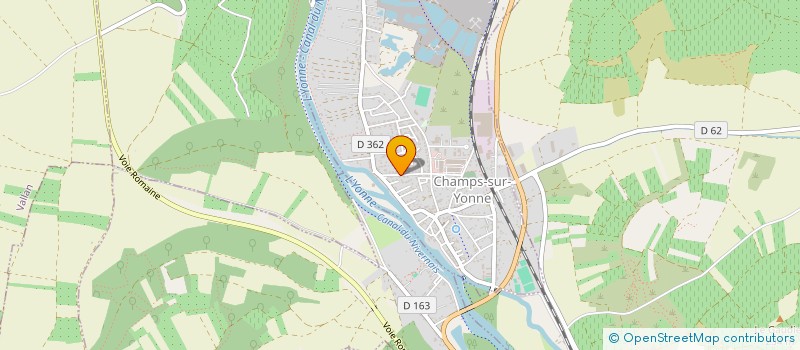 localisation de l'entreprise SCI DE MOUCHETRUY  AUGY