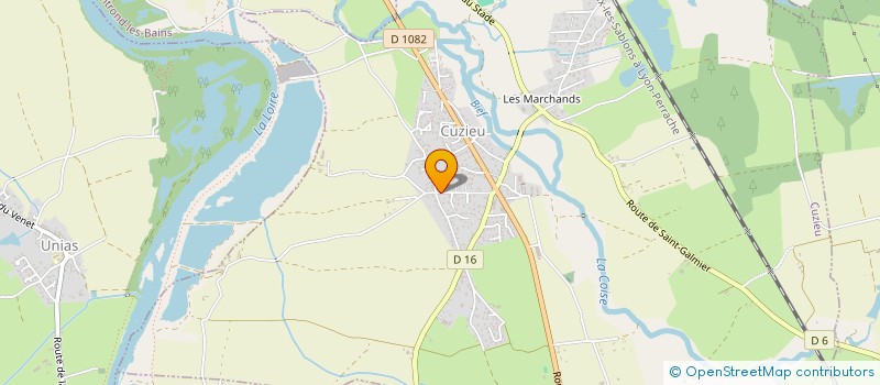 localisation de l'entreprise SCI DE MOUILLEPIED  CUZIEU