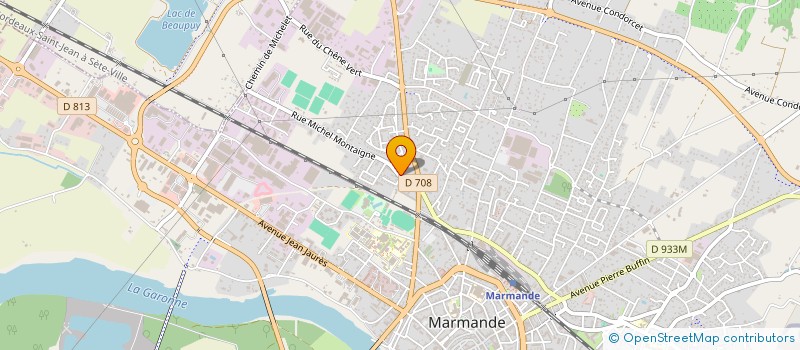 localisation de l'entreprise SCI DE MOUSTIE  MARMANDE