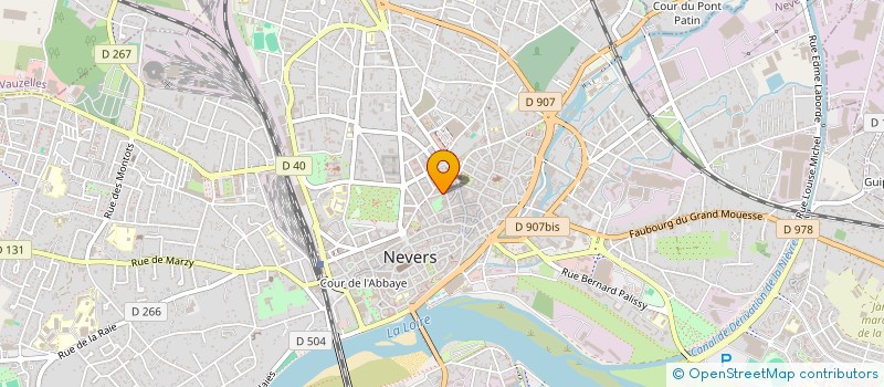 localisation de l'entreprise SCI DE MOVAS à NEVERS