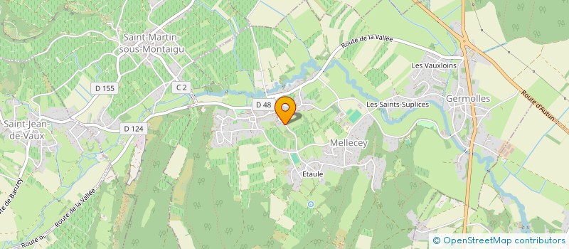 localisation de l'entreprise SCI DE MYPONT  MERCUREY