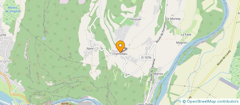 localisation de l'entreprise SCI DE NANT  PARVES ET NATTAGES