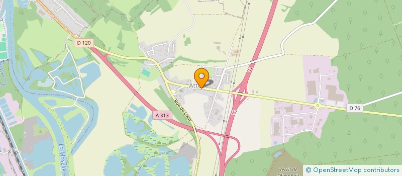 localisation de l'entreprise SCI DE NARBOIS  ATTON