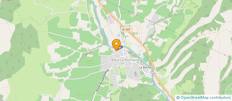 localisation de l'entreprise SCI DE NASBINALS à ROCHEMAURE