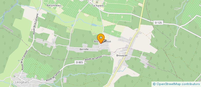 localisation de l'entreprise SCI DE NAUTET  SAUTERNES