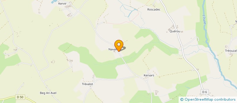 localisation de l'entreprise SCI DE NAVALIC  SCAER