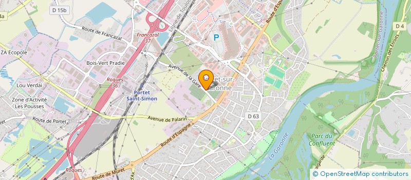 localisation de l'entreprise SCI DE NAVARRE  PORTET-SUR-GARONNE