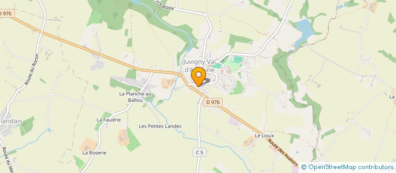 localisation de l'entreprise SCI DE NAVARRE à JUVIGNY VAL D'ANDAINE