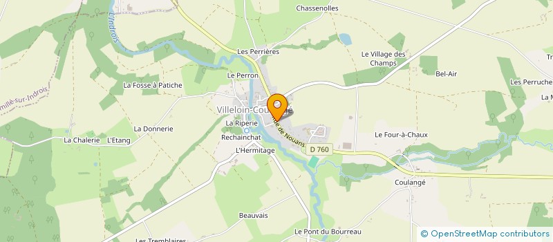 localisation de l'entreprise SCI DE NAVAS à MONTRESOR