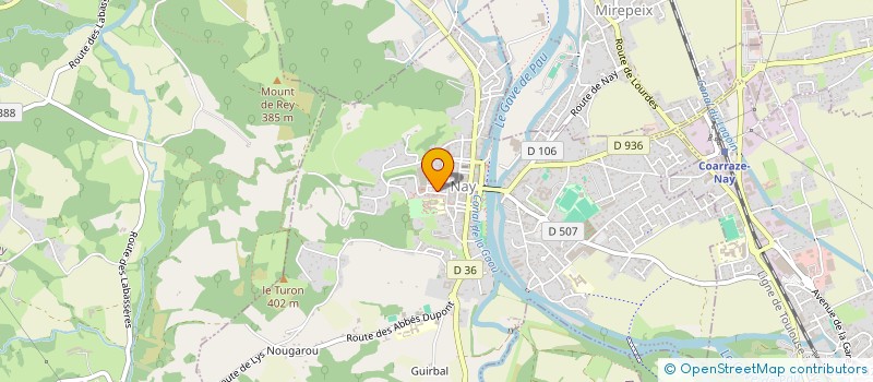 localisation de l'entreprise SCI DE NAY-BOURDETTES à NAY