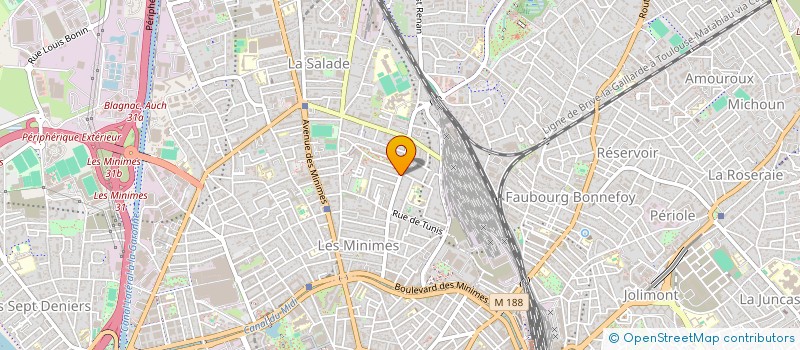 localisation de l'entreprise SCI DE NEGRENEYS à TOULOUSE