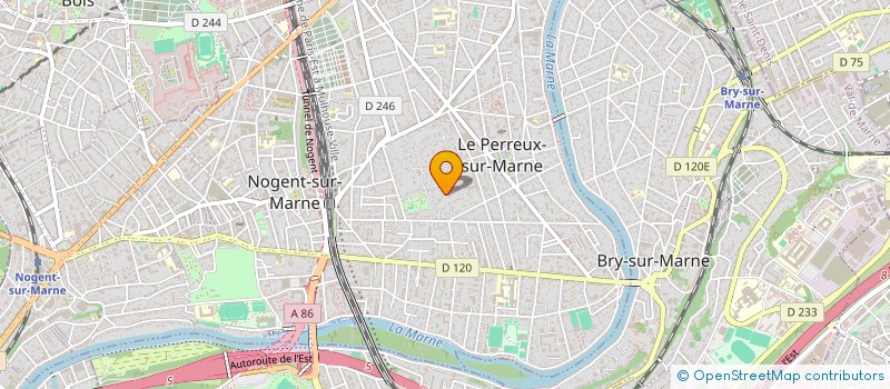 localisation de l'entreprise SCI DE NEUILLY PLAISANCE  LE PERREUX-SUR-MARNE
