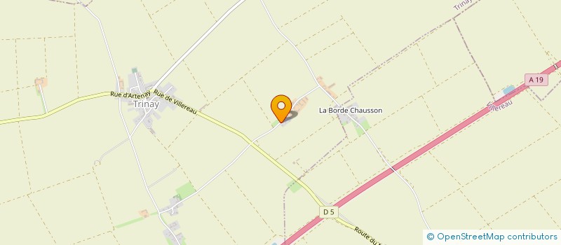 localisation de l'entreprise SCI DE NEUVILLE à TRINAY