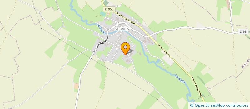 localisation de l'entreprise SCI DE NEUVILLY  NEUVILLY