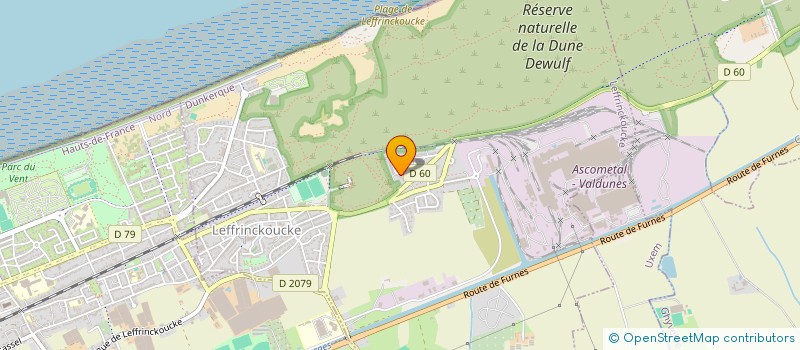 localisation de l'entreprise SCI DE NIEUPORT  LEFFRINCKOUCKE