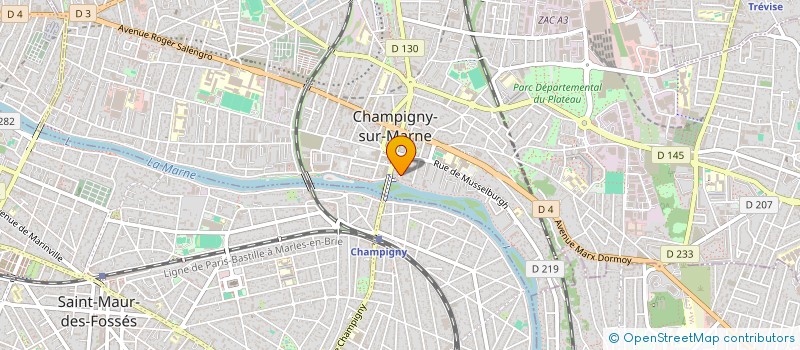 localisation de l'entreprise SCI DE NIEVRE  PANTIN