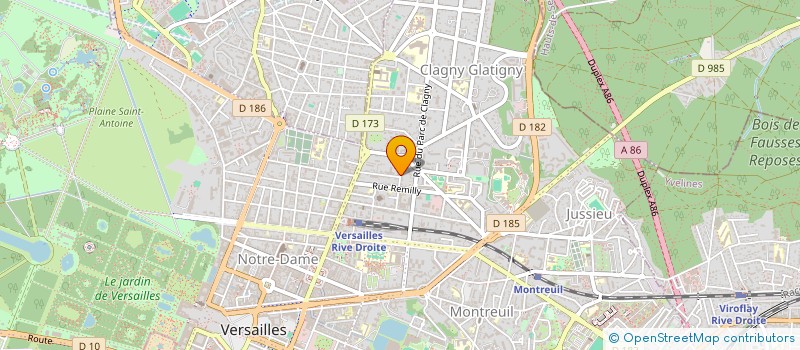 localisation de l'entreprise SCI DE NOAILLES à VERSAILLES
