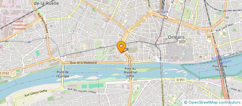 localisation de l'entreprise SCI DE NOEL à ORLEANS