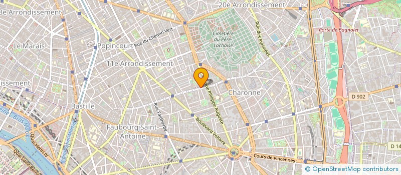 localisation de l'entreprise SCI DE NOISY LE GRAND à PARIS
