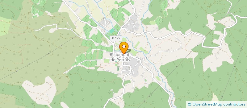 localisation de l'entreprise SCI DE NORMANVILLE  BEAUMONT-DE-PERTUIS