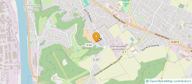 localisation de l'entreprise SCI DE NORMARE  LE MESNIL-ESNARD