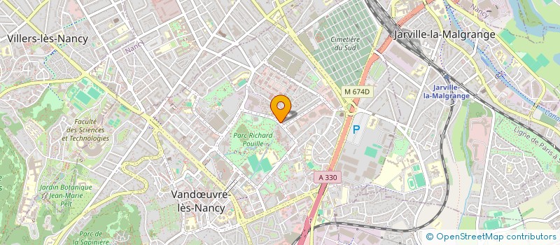 localisation de l'entreprise SCI DE NORVEGE  VANDUVRE-LES-NANCY