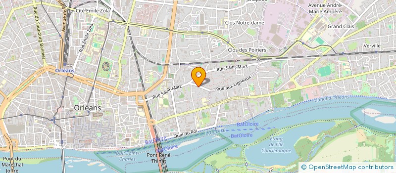 localisation de l'entreprise SCI DE NORVIREE à ORLEANS