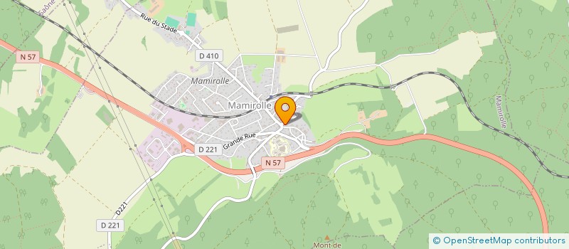 localisation de l'entreprise SCI DE NOS ANCETRES  MAMIROLLE