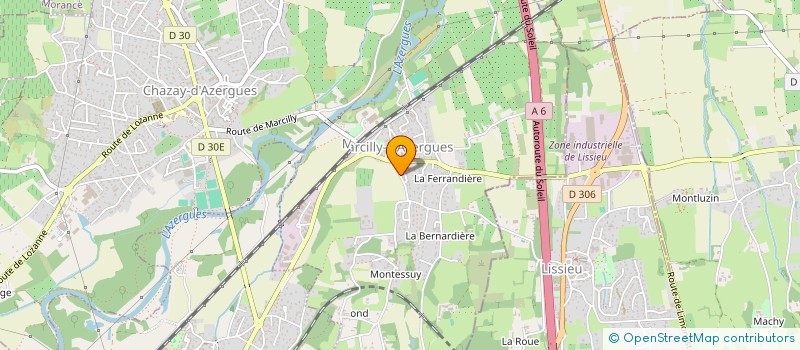 localisation de l'entreprise SCI DE NOUS CINQ  CHATILLON