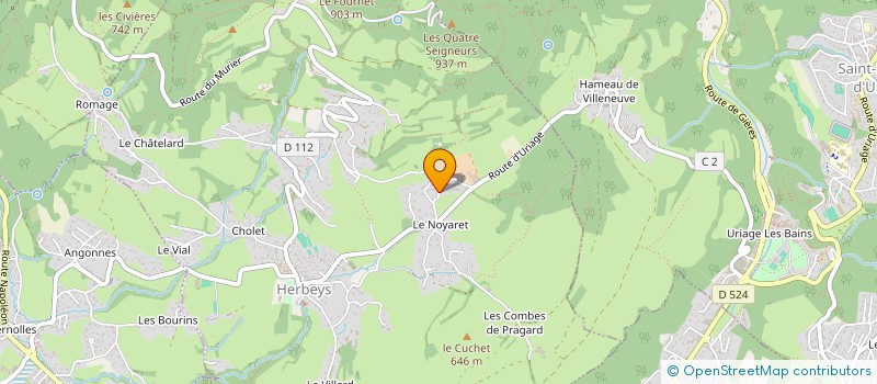 localisation de l'entreprise SCI DE NOYARET  HERBEYS