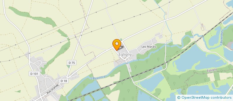 localisation de l'entreprise SCI DE NOYEN  EGLIGNY