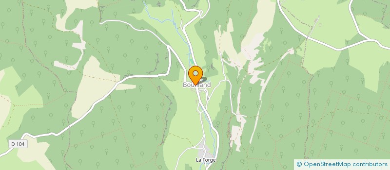 localisation de l'entreprise SCI DE NUITS  BOUILLAND