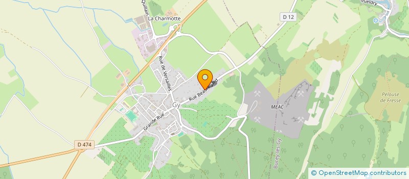 localisation de l'entreprise SCI DE OLIVEIRA  GY