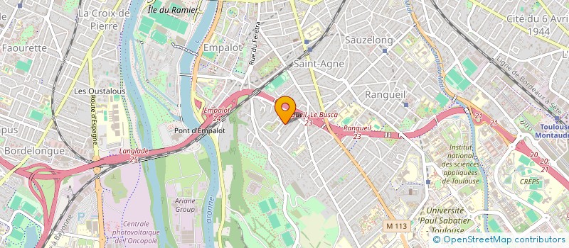 localisation de l'entreprise SCI DE OLIVEIRA FOURNIOLS à TOULOUSE