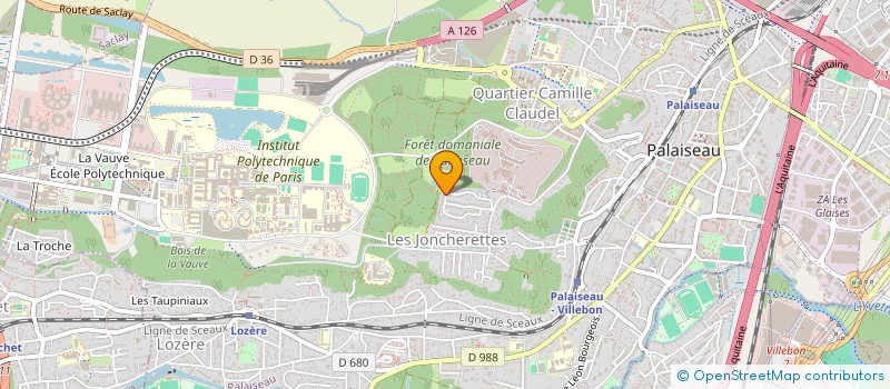 localisation de l'entreprise SCI DE OLIVEIRA GOMES à PALAISEAU