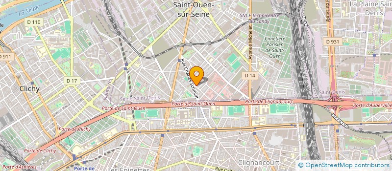 localisation de l'entreprise SCI DE OLIVEIRA77 à SAINT-OUEN-SUR-SEINE